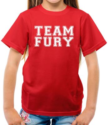 Team Fury - Kinder T-Shirt - Gladiator TV Game Show Name Anwärter