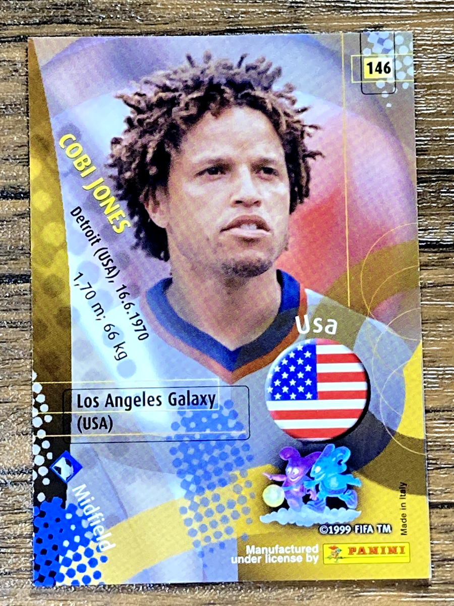 Panini 2002 World Cup Card No.146 Cobi Jones USA Japanese Edition