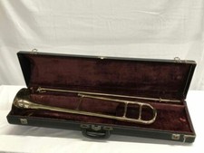 Cadet Tenor Brass Trombone, Good Condition, Czechoslovakia. With case/mouthpiece