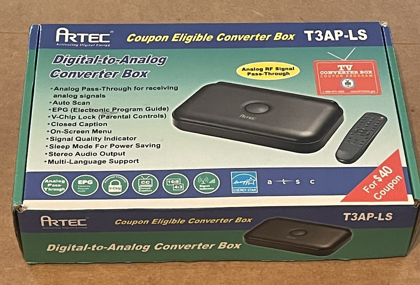 Artec T3APLS Digital to Analog Converter Box for sale online eBay