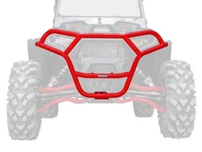 SuperATV Front Brush Guard Bumper for Polaris RZR XP 1000 (2019-2023) - Red