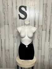 Elodie black mini skirt size small