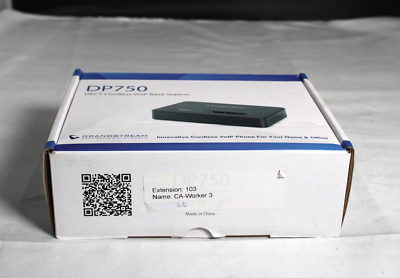 #ad Lot of 2 Grandstream DP750 DECT VoIP SIP Base Stations w Power amp; Ethernet Cords $39.99