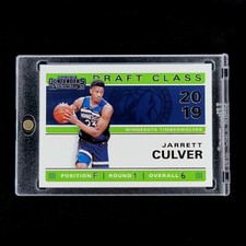 Jarrett Culver RC 🎯✅️- 2019-20 NBA Panini Contenders Draft Class Rookie Card #6