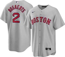 Xander Bogaerts Boston Red Sox Nike Road Player Jersey Men's #2 2022 MLB Gray