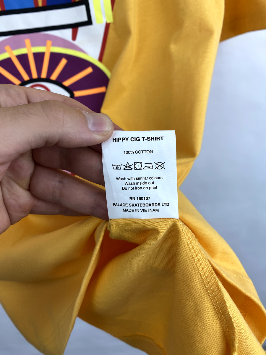☯️🪬✌️ Vintage 90s Palace Hippy Cig t-shirt rare retro hype