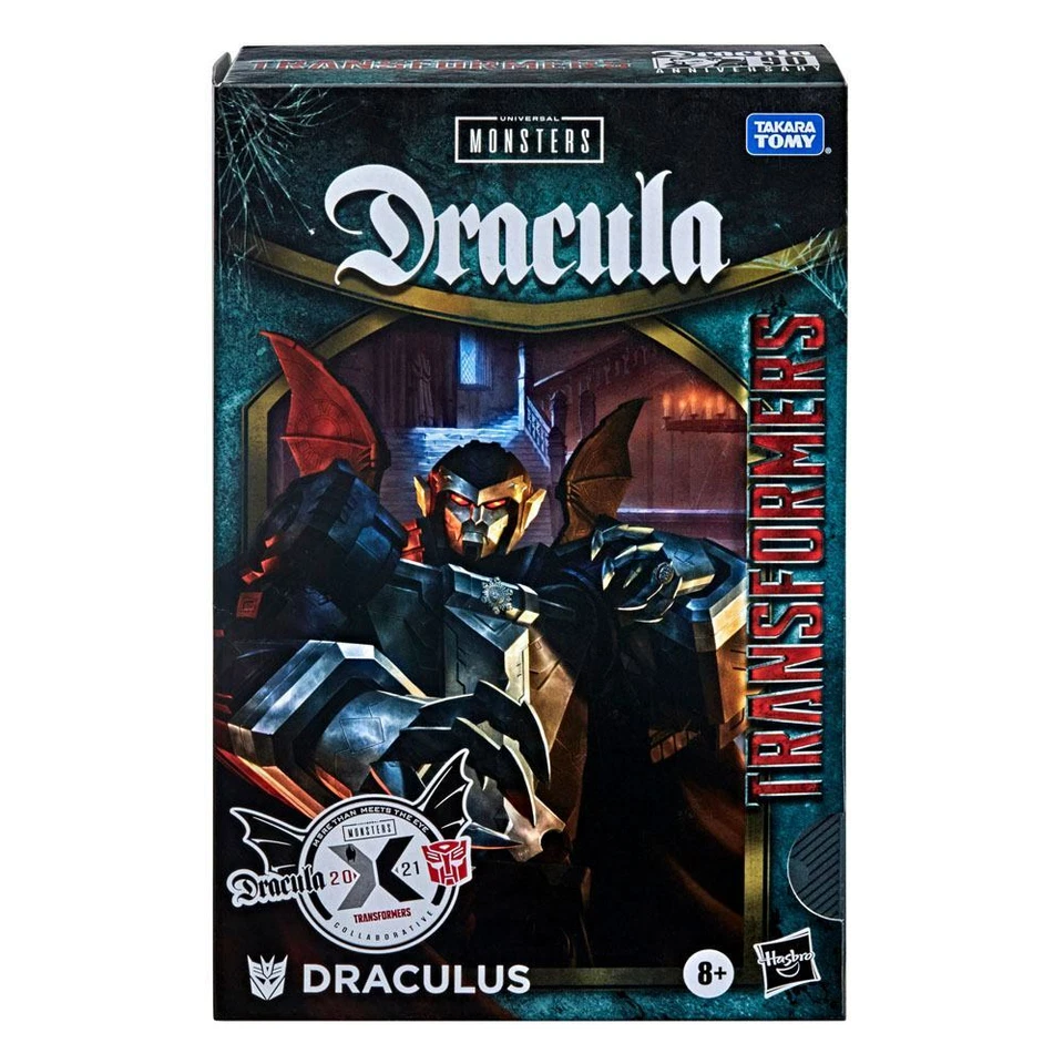 Draculus Universal Monsters Dracula x Transformers 14 cm Action Figur Hasbro - Bild 3 von 4