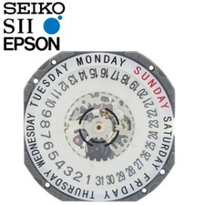 New Japan Seiko SII / TMI / Epson VJ55 Watch Movement, 12 1/2 Ligne, 3 Hands D6