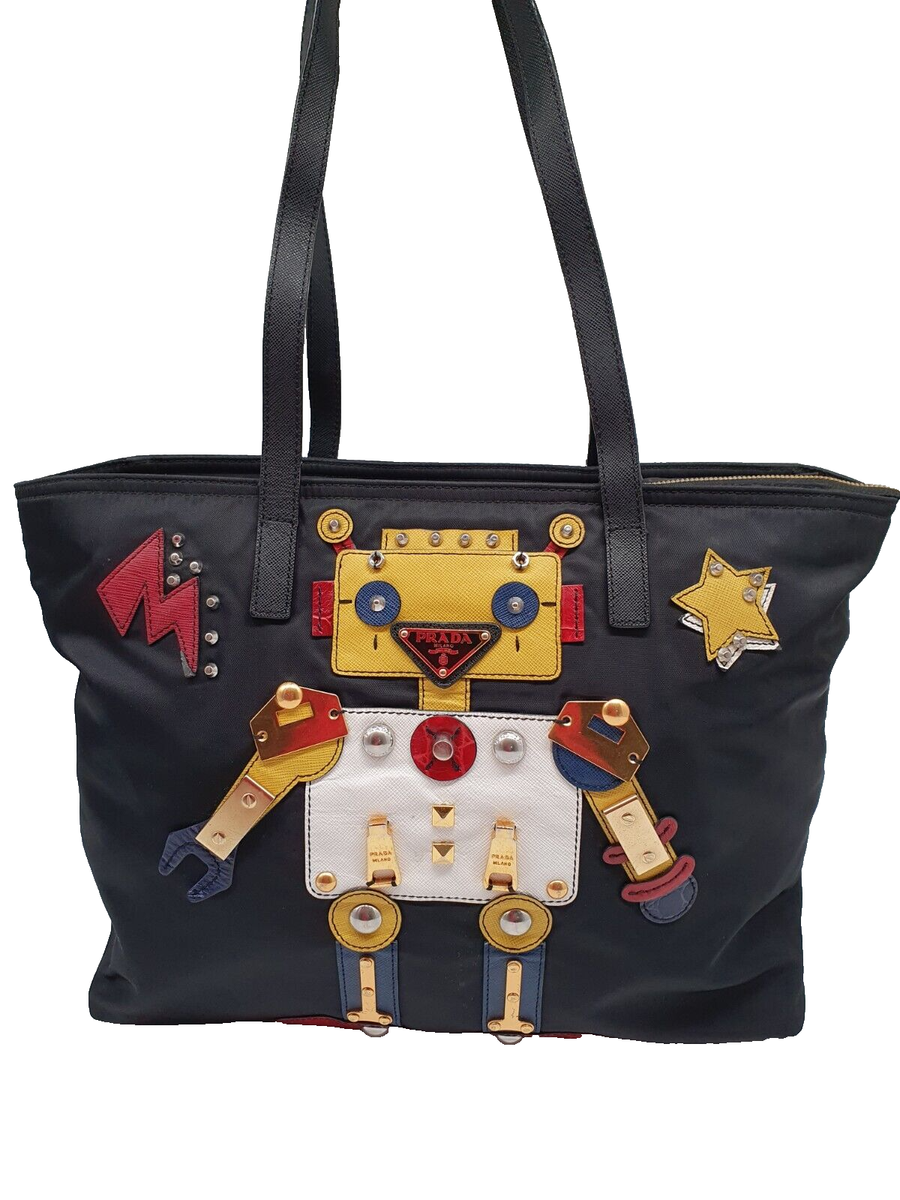 【超美品】PRADA カナパ ロボット Authentic Prada Robot shoulder bag | eBay
