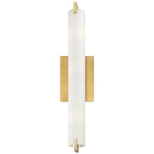 George Kovacs P5044-248 Tube Honey Gold Wall Light Sconce