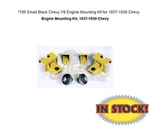 Chassis Engineering CP-1100 - 1937-39 Chevy Engine Mounts with SB Chevy