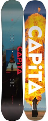 Capita DOA Defenders of Awesome Snowboard 162 cm New 2025 D.O.A. 