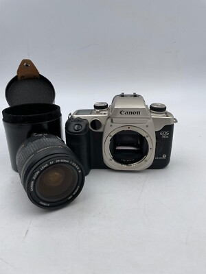 Canon EOS 50 E Analoge Spiegelreflexkamera + EF 28-80mm Objektiv Kit SLR 50 E