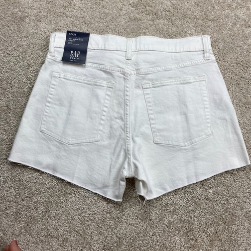Gap Denim High-rise Destructed Cheeky Stretch Denim 3.5" Shorts, Women's 12/31 - Picture 6 of 13