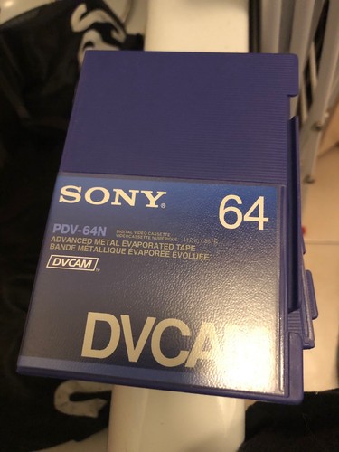 Casettes vidéo numériques Sony PDV 64-N DVCAM. lot de 3 - Photo 1/3