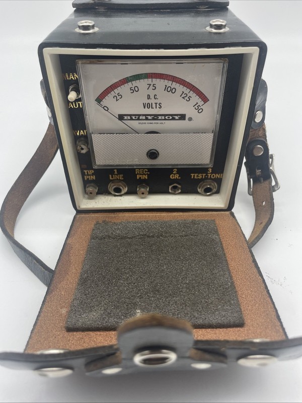 Vintage CANOGA-PERKINS “Busy Boy” Model 22B Tone Conductor *With Case