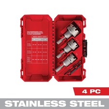 Milwaukee 49-22-8610 Carbide Hole Cutter Kit 4-Piece 