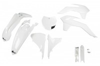 Kunststoff Kit Full Ktm SX SXF 125 150 250 350 450 500 2013 - 2015 Ufo Weiß