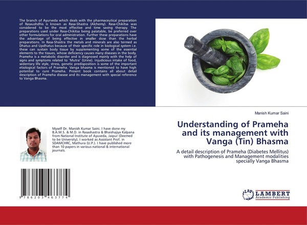 Understanding Of Prameha And Its Management With Vanga (Tin) Bhasma Manish Kumar-image