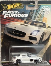 2026 Hot Wheels Fast & Furious , Mercedes-Benz SLS AMG Coupe Black Series /Serie