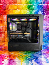 Ryzen 9 9950X3D Radeon AI Pro R9700 32GB Workstation PC 256GB DDR5 4TB SSD Wifi