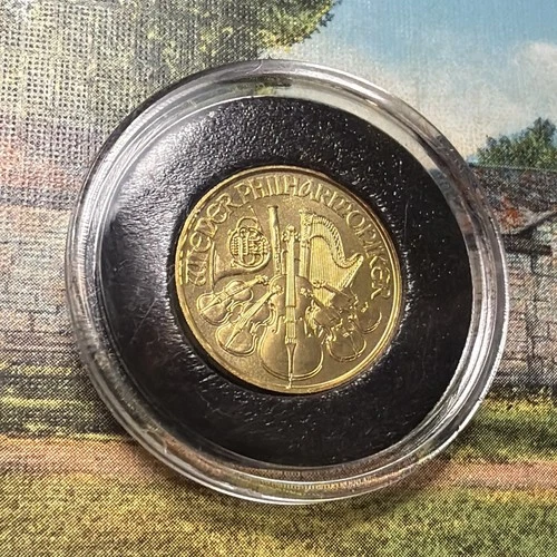 2022 Austrian Gold Philharmonic 1/10 oz — photo from another recent sale