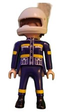 PLAYMOBIL Figur THW Technisches Hilfswerk Helfer mit Helm Einsatzkraft