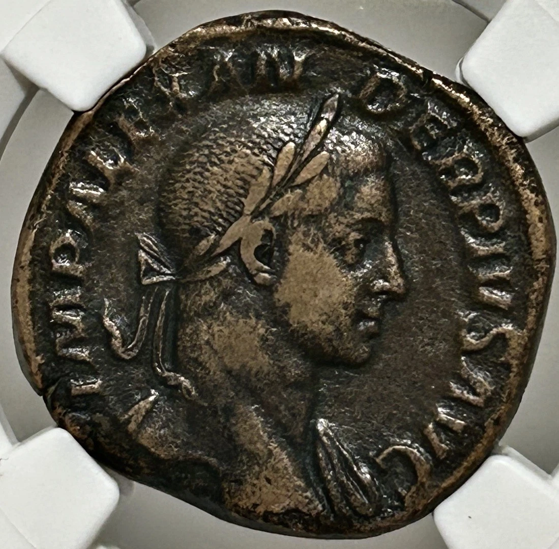 VF 20 Graded Bronze Roman Imperial Coins (27 BC-476 AD) for sale