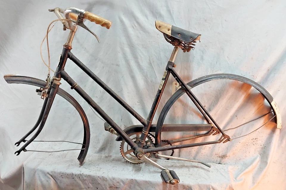 Cuadro de bicicleta de carretera Huffy Sportsman 1968 vintage Cruiser 50 cm pequeño acero Inglaterra Foto 2 de 4