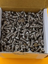 M3 x8mm Socket Cap Head Hex Screw Stainless Steel DIN7984 Box Of 1000