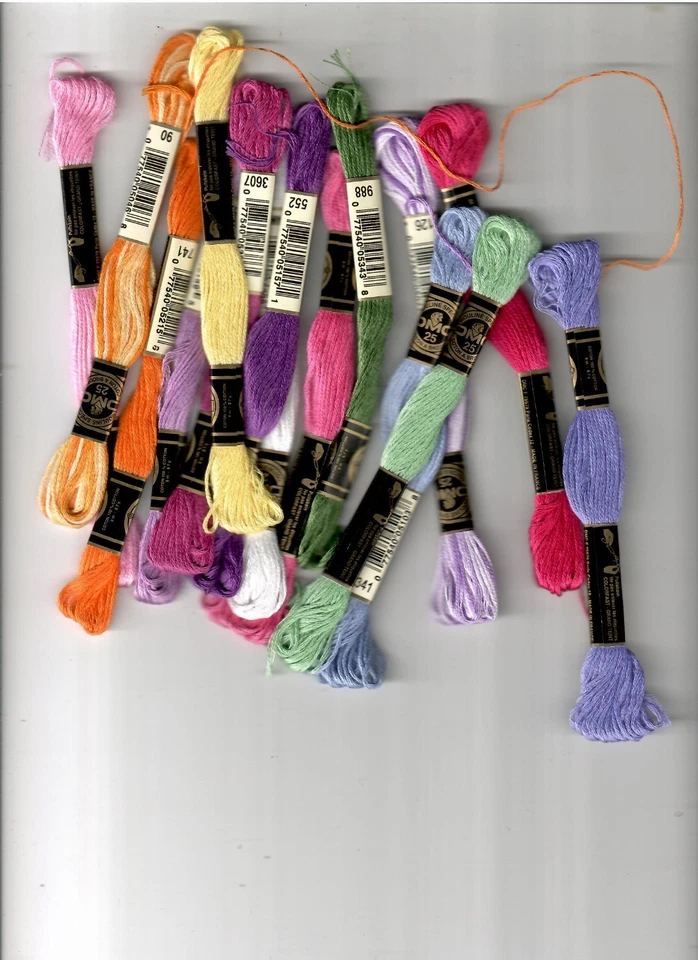 broderie 4 PORTE SERVIETTE ET FILS BRILLANT - Photo 3/3