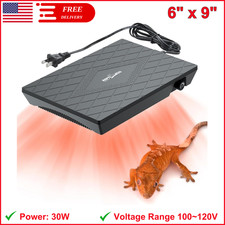 Reptile Heat Panel Adjustable Temperature Reptile Heating Plate No-Light Heating
