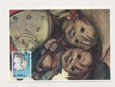 D346716 Belgium Maximum Card Youth Stamps 1974