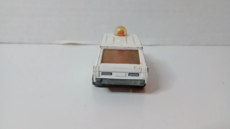 Matchbox Lesney #20 Rolamatics Police SUV Land Rover Diecast Police Patrol 1975 Foto 3 de 4