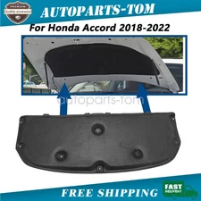 Front Hood Insulation Pad Liner Heat Cover Pad Trim For Honda Accord 2018-2022