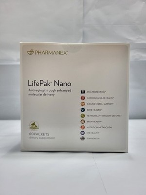 New Nu Skin Pharmanex Lifepak Nano, 60 packets, Exp 12/2027