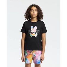 Psycho Bunny Black Short Sleeve Milo's Graphic Tee Kids Black Size size 7 8