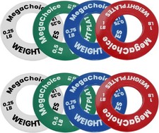 Fractional Plates Set 0.25/0.5/0.75/1 LB Micro Plates Bundle Incremental Weight