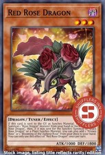 Red Rose Dragon [P] Purple LDS2-EN108 Ultra Rare 1st Edition