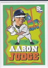 AARON JUDGE Topps Big League PINATA CARTOON CARD New York Yankees Baseball MVP!