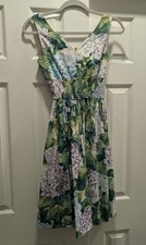 Dolce and Gabanna Hydrangea dress Size 36 IT