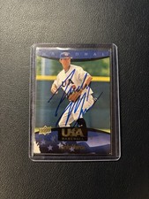 2008 Upper Deck 2007 USA Baseball National Teams - Jordy Mercer #16 (RC) Signed