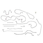 Complete Brake Line Kit 2003-04 Silverado Sierra 1500 4Wd Stainless Steel