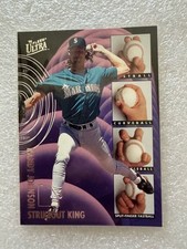 1995 Fleer Ultra Strikeout Kings Randy Johnson #3 NR