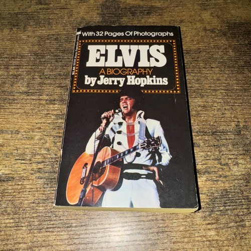 ELVIS PRESLEY A Biography by Jerry Hopkins, paperback book,1st printing,Oct 1972 - 第 1/4 張圖片