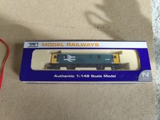 Dapol ND008 Class 73 BR Blue Large Logo Livery 73138, Boxed, N Gauge Locomotive