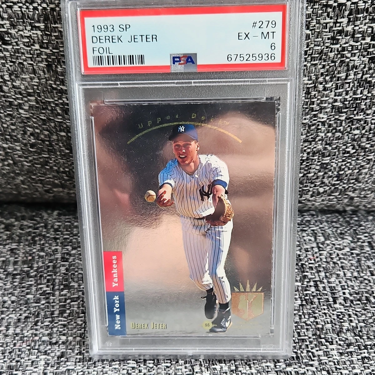 Derek Jeter Professional Sports Authenticator (PSA) Baseball