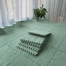 Plush Foam Floor Mat Soft Carpet Squares for For room Flooring and Play