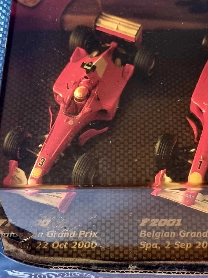 HotWheels Ferrari Grand Prix Michael Schumacher Triple Collection Foto 2 de 4