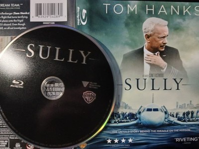 Sully Blu Ray (DISC ONLY) + Artwork